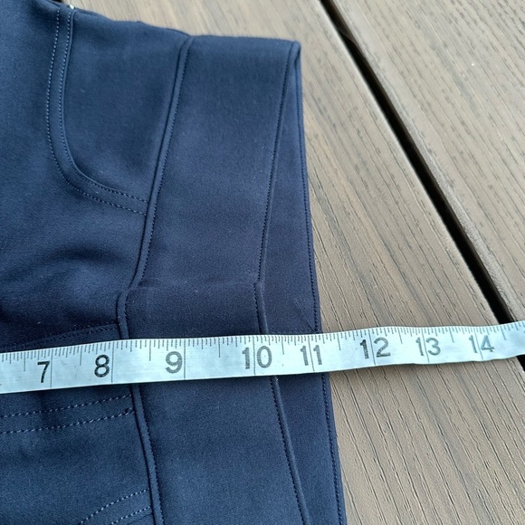 NWT Spanx Perfect Fit Ponte Ankle Pant Navy Blue 20202R size XS career casual - Picture 8 of 9